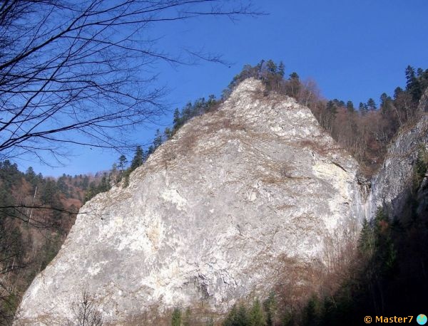 Przełom Dunajca - skały